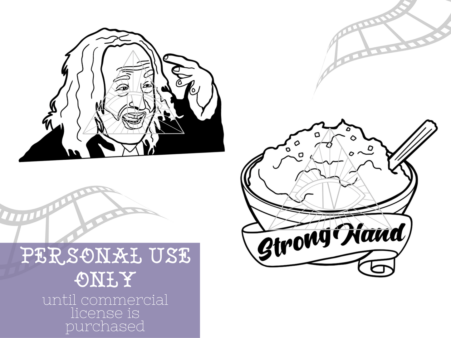 Classic Horror Movie Scream Ghostface SVG PNG