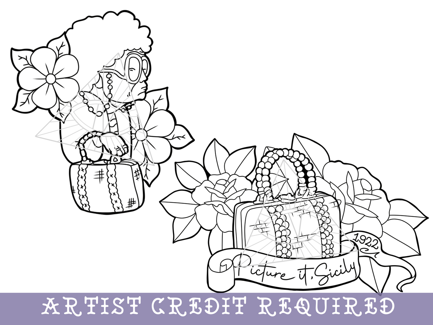 The Golden Girls SVG PNG Bundle