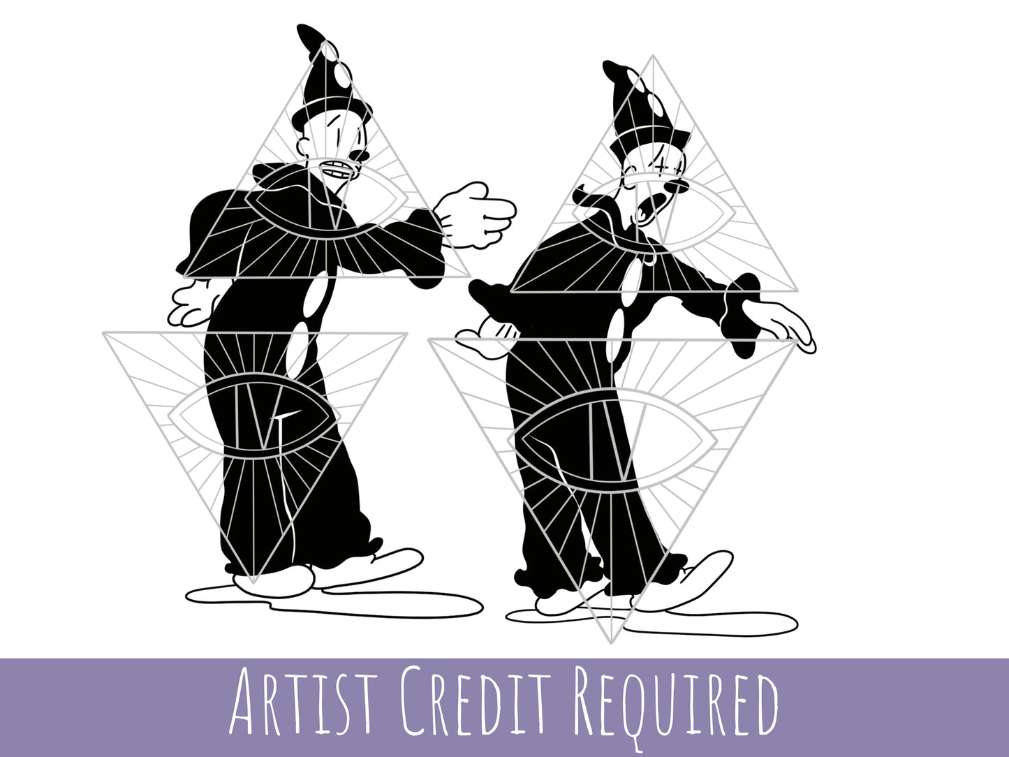 Koko the Clown: Halloween Ghost Classic Cartoons SVG PNG Bundle Files for Cricut Projects