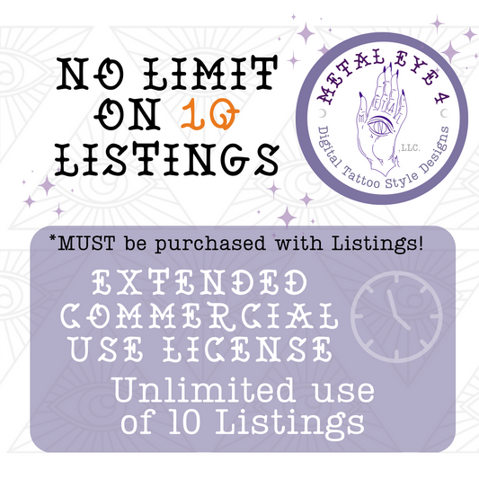 Commercial License - Unlimited Use for 10 Images