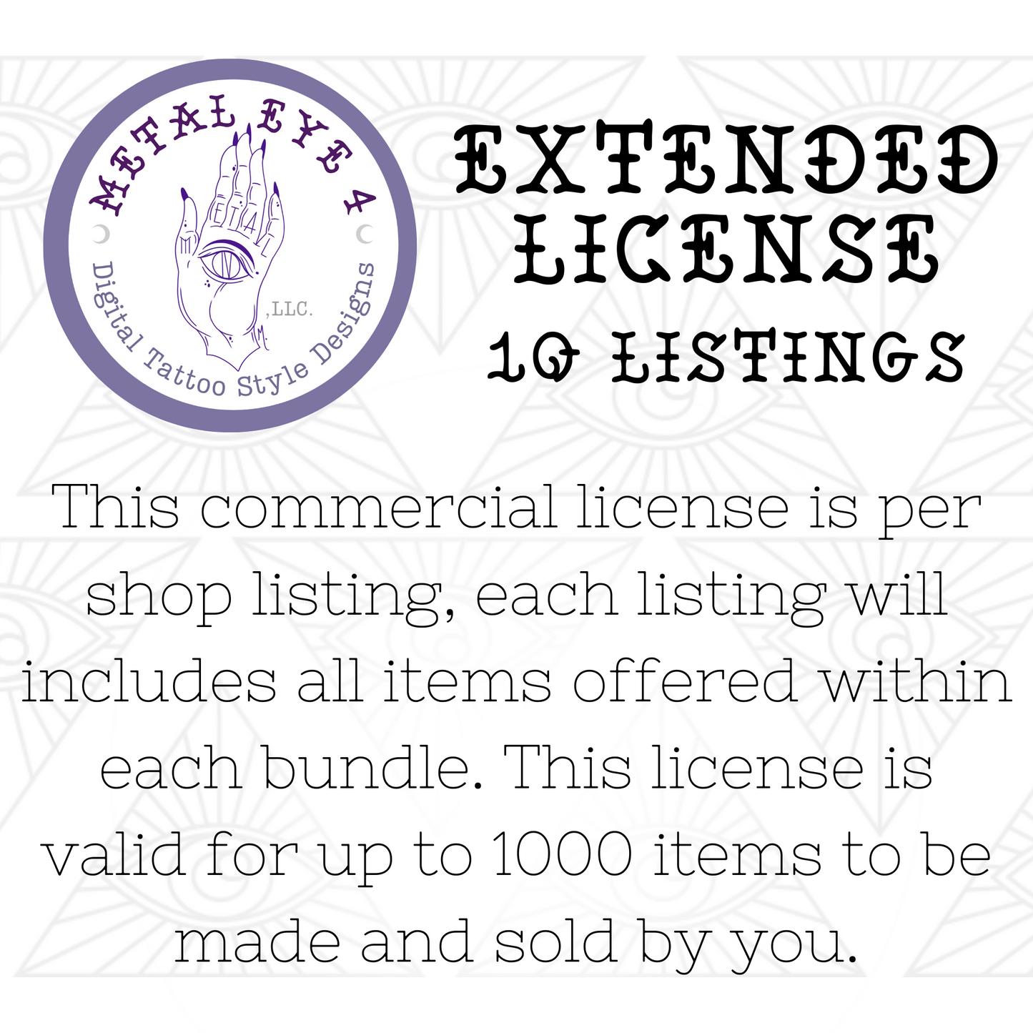 Commercial License - Unlimited Use for 10 Images