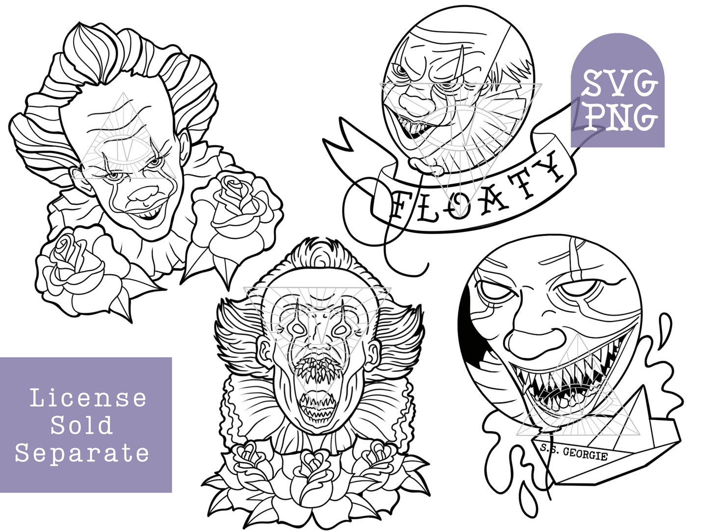 Classic Horror Pennywise Bundle