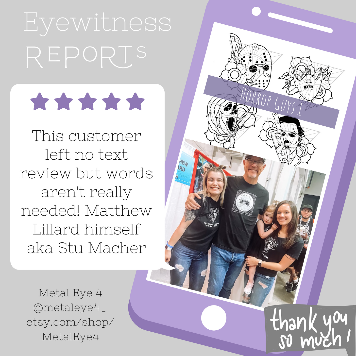 Commercial License for Metal Eye 4 & Mal Tattoos - Covers Up to 100 Physical Items