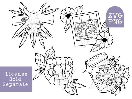 Halloween Autumn Fall SVG PNG Bundle