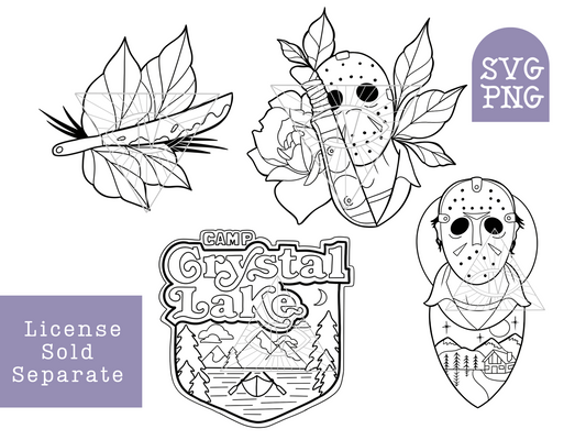 Classic Horror Jason Vorhees Designs