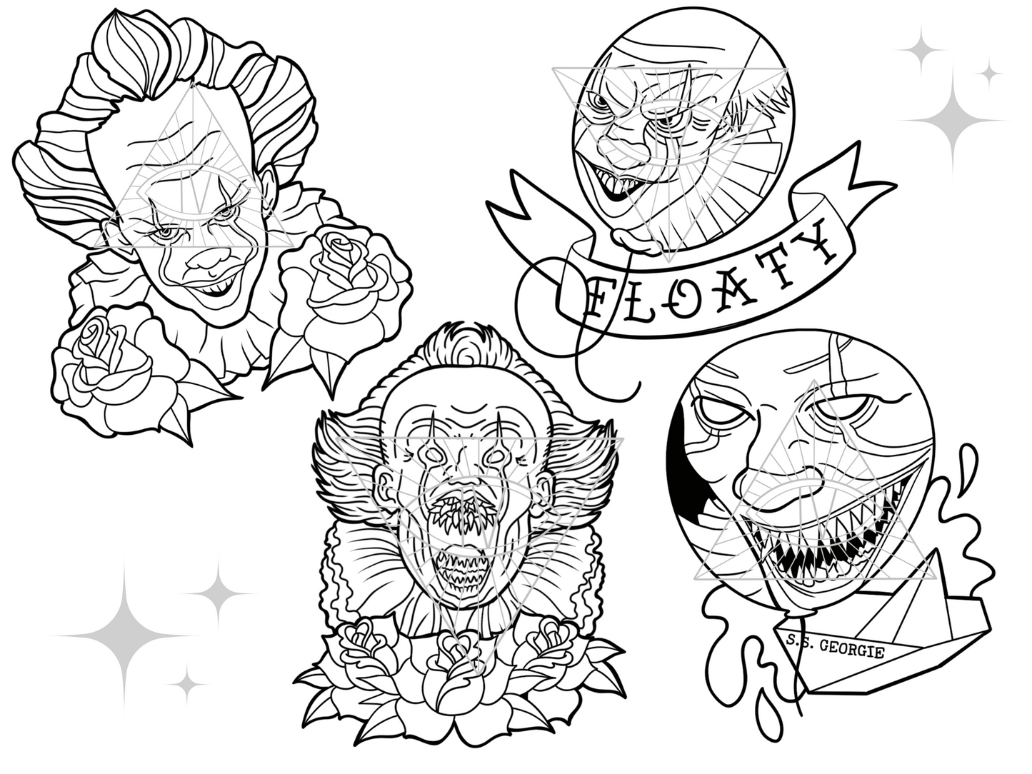 Classic Horror Pennywise Bundle