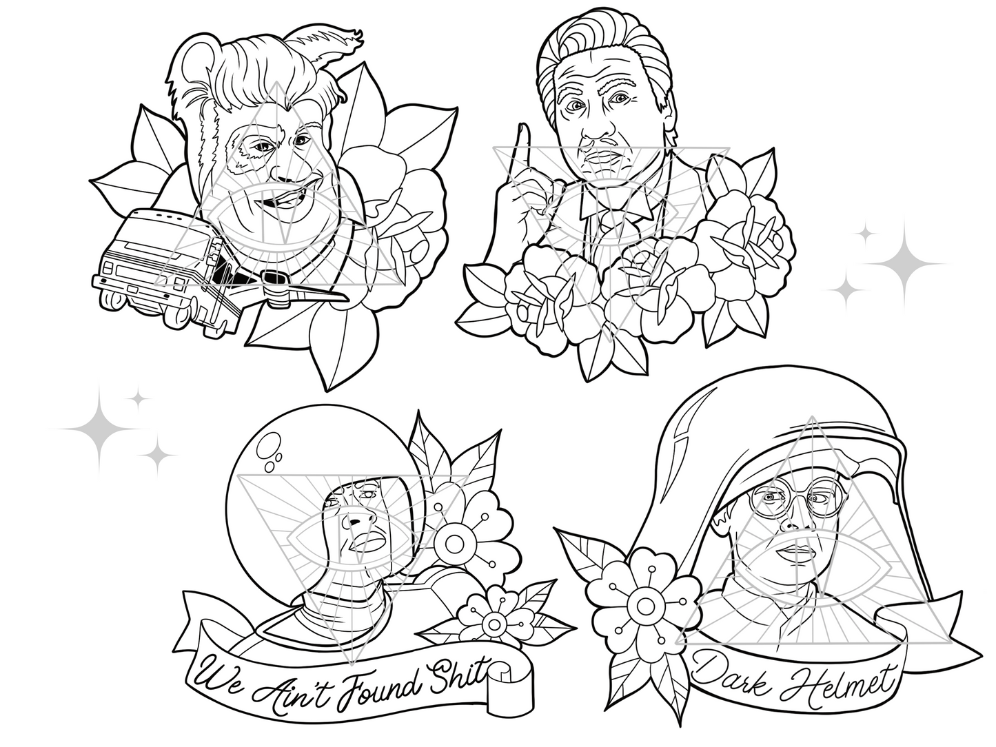 Space Balls Funny SVG PNG Designs