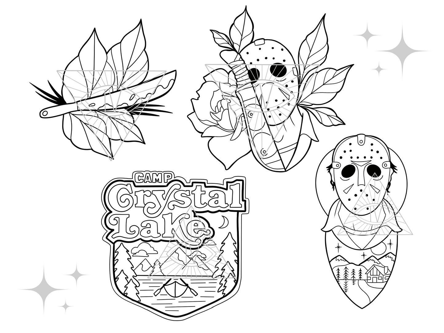 Classic Horror Jason Vorhees Designs