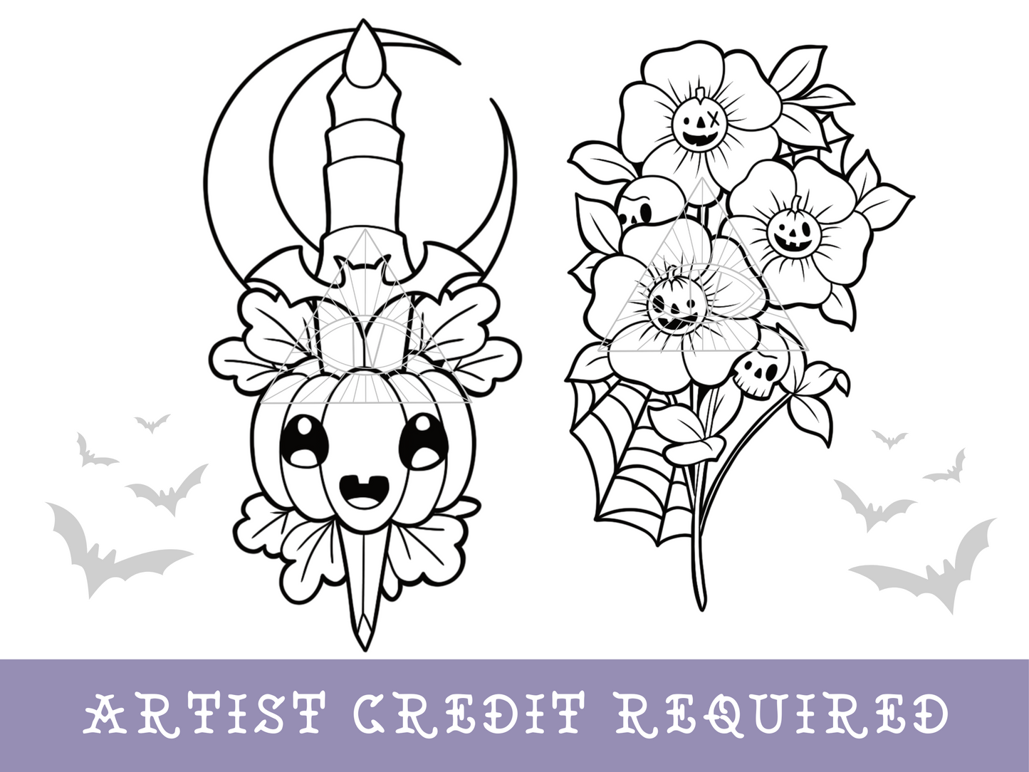 Cute Halloween Pumpkin SVG/PNG Art