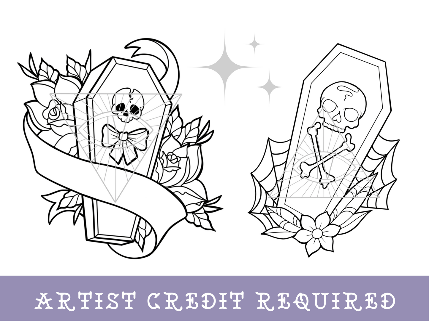 Coffin SVG PNG Laser Cut Halloween Files