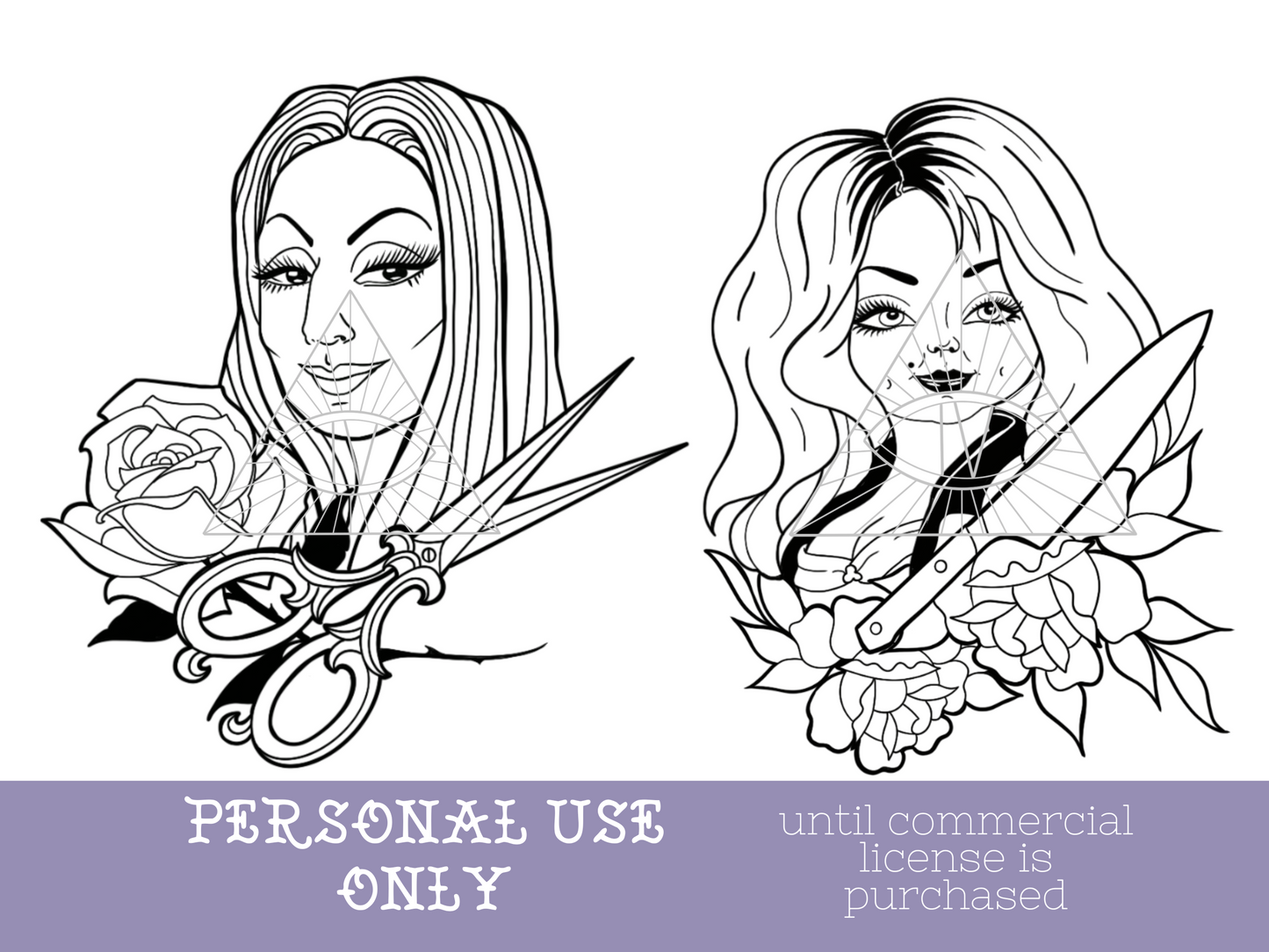 Classic Horror Queens SVG Cut Files