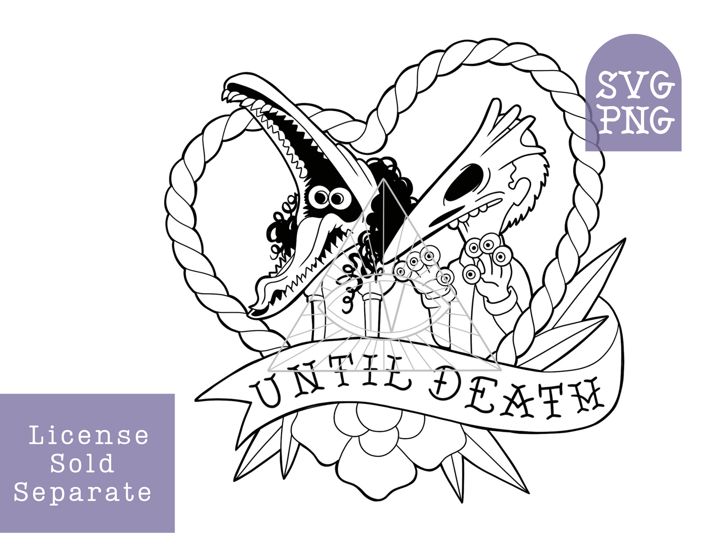 Classic Horror Beetlejuice SVG PNG Bundle