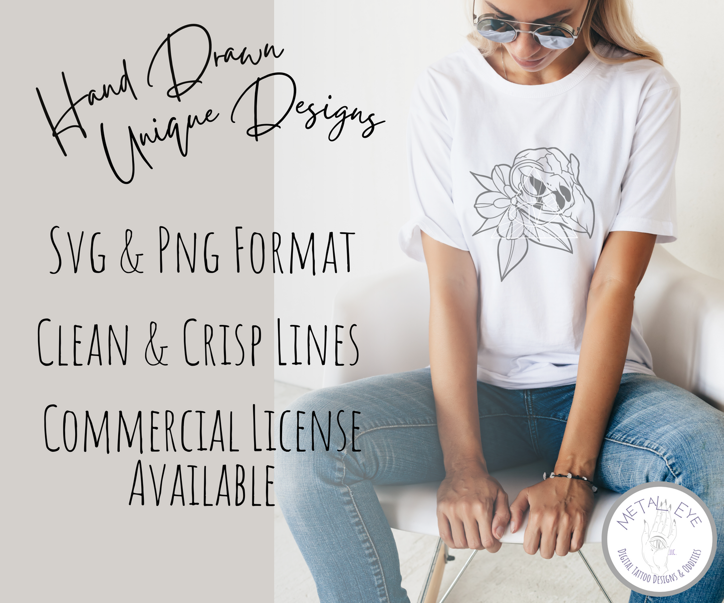 Bird Skulls PNG SVG Cut Files
