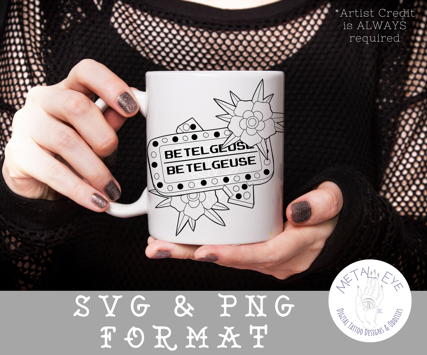 Classic Horror Beetlejuice SVG PNG Bundle