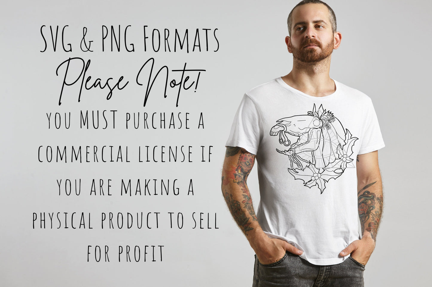 Commercial License - For Use on Up To 1000 Physical Products