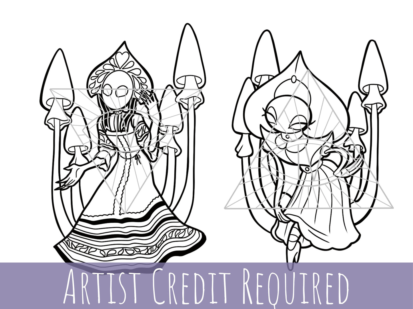 Cryptid Mythical Creatures Flatwoods Monster SVG Cut Files for Cricut Tattoo Designs