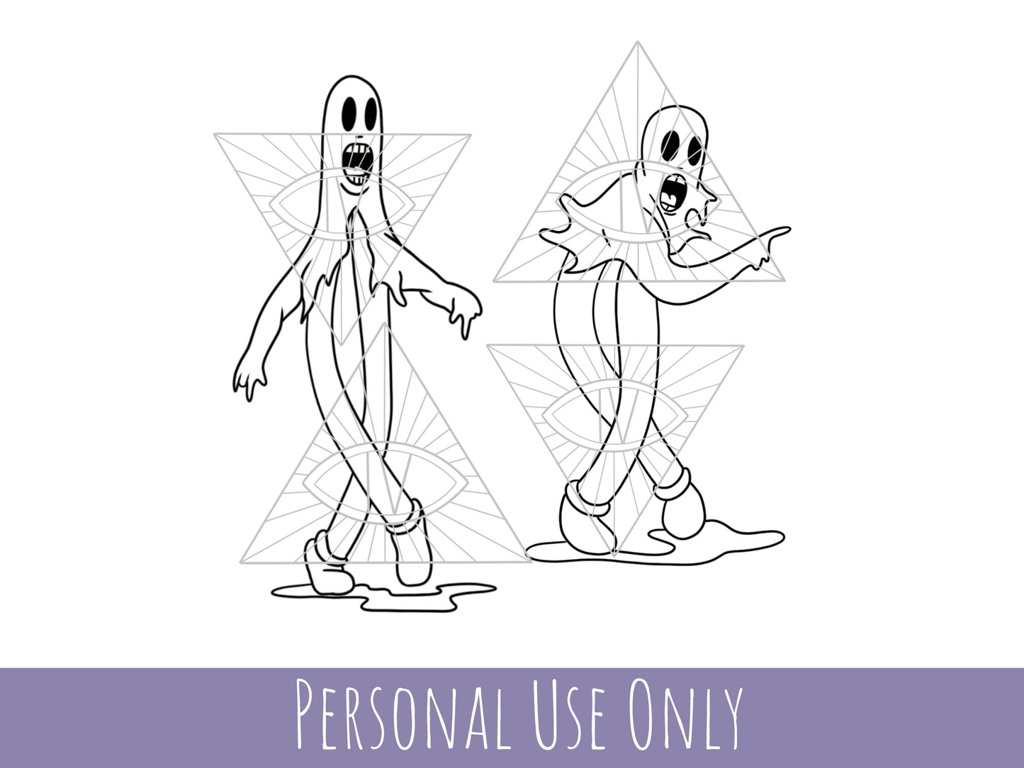 Koko the Clown: Halloween Ghost Classic Cartoons SVG PNG Bundle Files for Cricut Projects