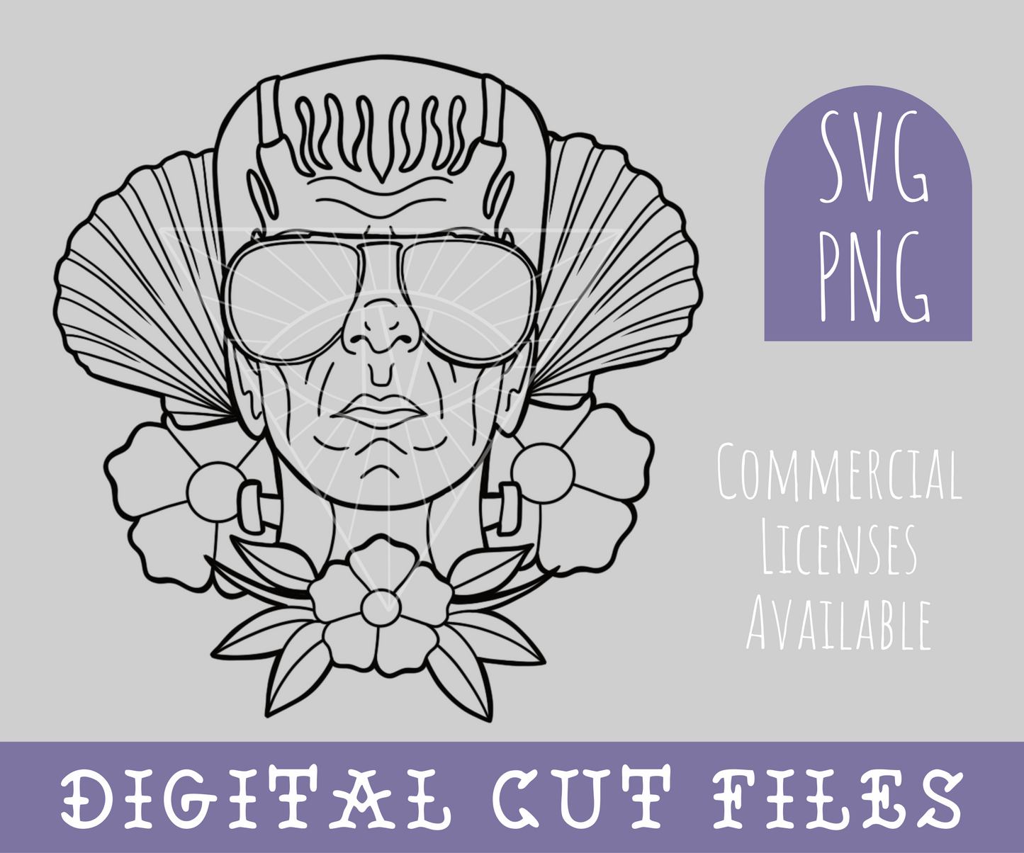 Classic Horror SVG PNG Digital Designs